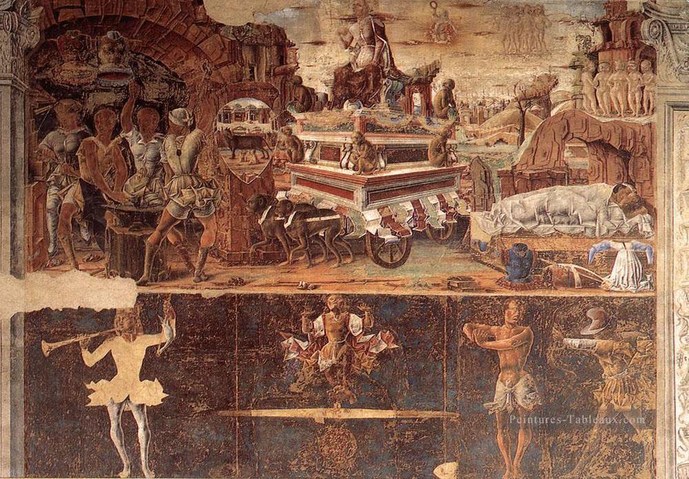 Allégorie Du Triomphe De Septembre De Vulcan Cosme Tura Peintures à l'huile